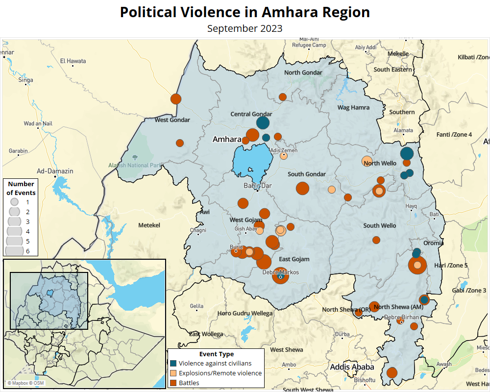 EPO Weekly: 23-29 September 2023 - Ethiopia Peace Observatory
