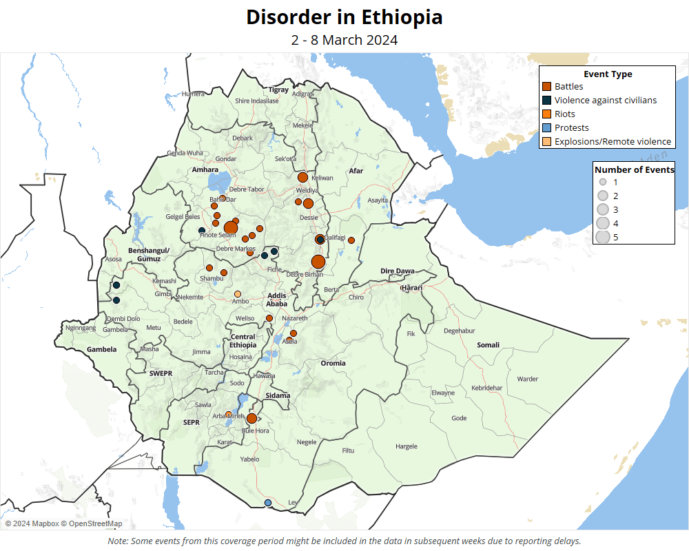 EPO Weekly update 12 March 2024 - Disorder in Ethiopia
